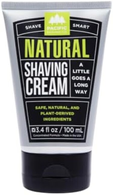 كريم حلاقة ناتشورال كريم شافينج من باسيفيك شافينج كامباني، 100 مل 1 عبوة