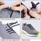 HOMAR No Tie Shoelaces for Kids and Adults Stretch Silicone Elastic No Tie Shoe Laces