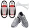 HOMAR No Tie Shoelaces for Kids and Adults Stretch Silicone Elastic No Tie Shoe Laces