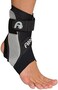 Aircast A60 Ankle Support Brace, Left Foot, Black, Small (Shoe Size: Men's 4-7 / Women's 5-8.5)