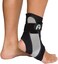 Aircast A60 Ankle Support Brace, Left Foot, Black, Small (Shoe Size: Men's 4-7 / Women's 5-8.5)
