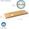 DMI Transfer Board and Slide Board made of Heavy-Duty Wood for Patient, Senior and Handicap Move Assist and Slide Transfers, Holds up to 440 Pounds, FSA HSA Eligible, 1 Cut out Handle, 24 x 8 x .75