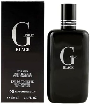 PB ParfumsBelcam G E&agrave;u Black, version of Acqua di Gio Profumo Eau de Toilette Spray for Men, 3.4 Fl Oz