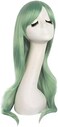 MapofBeauty (Celadon Green) - 28" 70cm Long Curly Hair Ends Costume Cosplay Wig (Celadon Green)