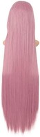 MapofBeauty Long Cosplay Party Pink Straight Wig 100cm