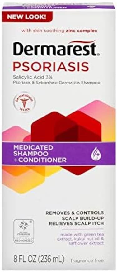Dermarest Psoriasis Medicated Shampoo Plus Conditioner-8, oz. Dermarest Psoriasis Medicated Shampoo Plus Conditioner S Unit NA