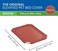 Coolaroo Original Pet Bed Replacement Cover - Terracotta - Medium (35" x 25.5")