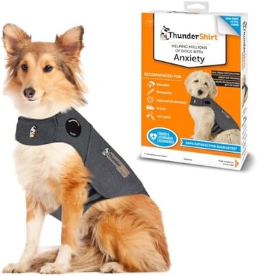 Thundershirt Dog Grey L GB for 41-64LBS