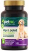 petnc NATURAL CARE, Hip &amp; Joint, Level 3, Liver Flavor, 45 Chewables