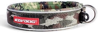 EzyDog Neo Dog Collar, Medium, Green Camo