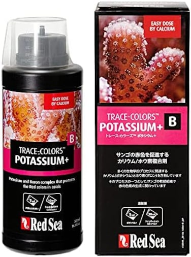 ألوان الشعاب المرجانية في البحر الأحمر، مكمل البوتاسيوم لأحواض السمك