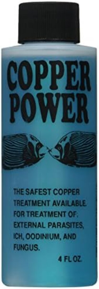 كوبر باور (اينداخ) معالج ازرق للاسماك البحرية ACP0004B، 4 اونسة