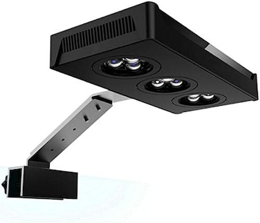 مصابيح حوض سمك من هيبارجيرو - الجيل الثاني A029 LED 30W اضاءة مياه مالحة مع تحكم باللمس، LED 3W/5W للشعاب المرجانية نانو احواض الاسماك البحرية مع توقيت