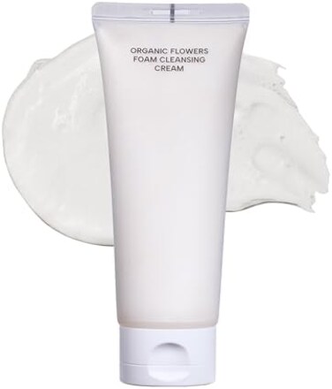 Whamisa (Foam Cleansing Cream) - Organic Flowers Foam Cleansing Cream 200ml - Naturally fermented, BDIH Certified