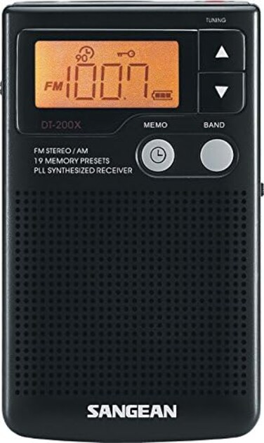 سانجين راديو جيب صناعي DT-200X AM/FM