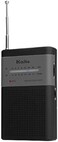 Kaito KA230 AM FM Portable Radio with Great Reception and Design (Black)