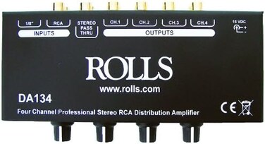 rolls DA134 4-Channel Distribution Amplifier