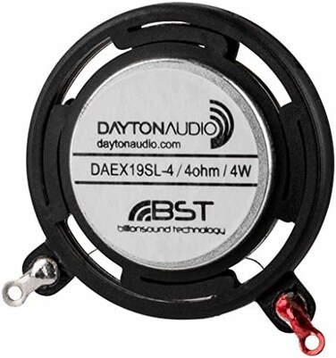 دايتون اوديو DAEX19SL-4 سليملاين نوع عملة معدنية 19 ملم لآي تي ​​في 4 أوم