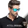 ATTCL Polarized Sports Sunglasses for Men: UV400 Protection Sunglass Al-Mg metal Ultralight Frame Sun Glasses for Driving Fishing