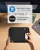 tomtoc 360&deg; Protective Laptop Sleeve for 13-inch MacBook Air M2/A2681 M1/A2337 2018-2022, MacBook Pro M2/A2686 M1/A2338 2016-2022, Water-resistant Case for 12.9 iPad Pro 5th/4th/3rd Gen, Black