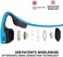 AfterShokz Trekz Titanium Open Ear Wireless Bone Conduction Headphones, Ocean Blue - AS600OB