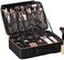 ROWNYEON Makeup Bag Portable EVA Professional Makeup Artist Bag Large Travel Makeup Train Case Makeup Organizer Bag with EVA Dividers for Women Girls