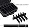 ROWNYEON Makeup Bag Portable EVA Professional Makeup Artist Bag Large Travel Makeup Train Case Makeup Organizer Bag with EVA Dividers for Women Girls