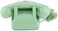 GPO Retro 746 Rotary - Vintage Telephone, Nostalgic, Classic Style, Curly Cord, Home, Office, Landline Phone, Traditional Bell Ring Tone Mint