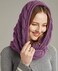 وشاح شتوي نسائي من نيوسان، سميك ومضلع، بتصميم دائري لانهائي