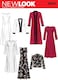 New Look Sewing Pattern 6305 Misses Dresses, Size A (10-12-14-16-18-20-22)
