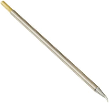 Metcal STTC-044 STTC Series Soldering Cartridge for Temperature Sensitive Applications 675&deg;F Maximum Tip Temperature Conical Sharp Bent 30&deg; Long Reach 0.5mm Tip Size 14.5mm Tip Length