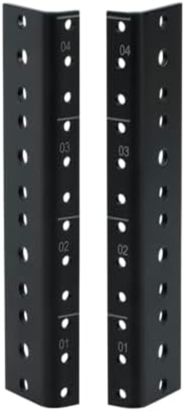 مجموعة ميكانيكية مصنوعة من الفولاذ المقاوم للصدأ يمكن طيها وريكس من جاتور: مقاس 17.8 سم (Grw-Rackrail-08U).