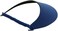 MG Women's Cotton Solid String Sun Visor Hat