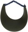 MG Women's Cotton Solid String Sun Visor Hat