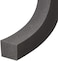 Thermwell Frost King AC43H Air Conditioner Weatherseal Tape, 2-1/4 Inch, 2-1/4" W, 2-1/4" T, 42" L, Dark Gray