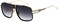 AEVOGUE Sunglasses For Men Goggle Alloy Big Frame Metal Punk Style Shield AE0336