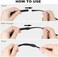 Attmu Sunglasses Strap, Sports Eye Glasses String Strap Adjustable Eyeglasses Chain Lanyard Holders Eyewear Retainer