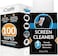 iCloth Large Screen Lens Cleaning Wipes, Pack of 100 - Pre-Moistened &amp; Individually Sealed (iCA100)