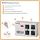 Tripp Lite Tripp Lite Isobar 4 مخرج مقبس مقسى، 6 أقدام، قابس زاوية يمنى، 330 حلية، معدن، تأمين 50K (IBAR4-6D)