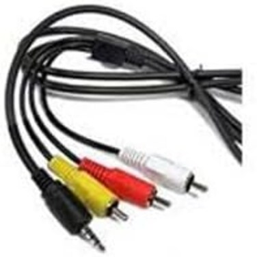 استبدال كابل RCA AD39-00001A AV اوديو / فيديو متوافق مع كاميرات سامسونج ديجيماكس الرقمية ومشغلات DVD (نماذج مدمجة مدرجة أدناه)