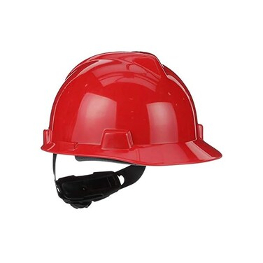 MSA 475363 V-Gard Slotted Cap, Standard, Red 1 Cap