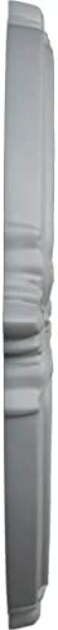Ekena Millwork CM12AT Attica Ceiling Medallion, 12 3/4"OD x 3 1/2"ID x 1/2"P (Fits Canopies up to 3 1/2"), Factory Primed