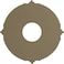 Ekena Millwork CM12AT Attica Ceiling Medallion, 12 3/4"OD x 3 1/2"ID x 1/2"P (Fits Canopies up to 3 1/2"), Factory Primed