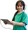 Califone 3066AVT Deluxe Multimedia Stereo Headset with To Go Plug, Rugged ABS Plastic Headstrap with &ldquo;Comfort Sling&rdquo; Better Distributes the Weight for Increased Comfort, Fully Adjustable Headband