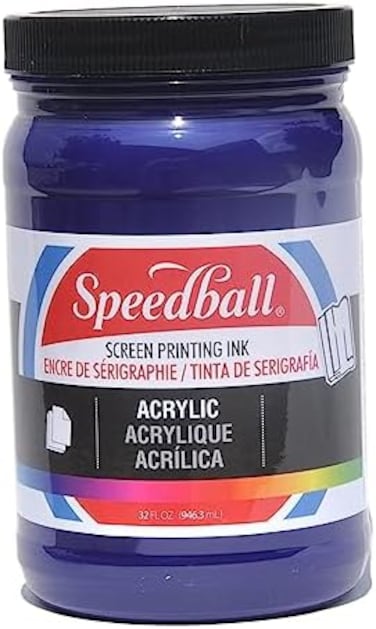 Speedball (Violet) - 004650 Acrylic Screen Printing Ink, 950ml, Violet