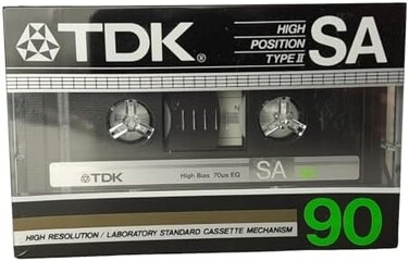 TDK SA 90 - Cassette - 1 x 90min - High BIAS