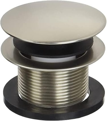 غطاء كامل Westbrass D398R Euro Style معتمد من إدارة الغذاء والدواء الأمريكية 1-1/2 بوصة NPSM خيط خشن من طرف إصبع القدم لصرف الحمام