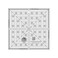 Creative Grids 8-1/2 inch Square It Up or Fussy Cut Square Quilt Ruler