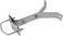 واضح حامل جداري SKY32813 من Skywalker Skywalker Signature Series SKY32813 - زوج واحد (SKY-32813)