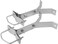 واضح حامل جداري SKY32813 من Skywalker Skywalker Signature Series SKY32813 - زوج واحد (SKY-32813)